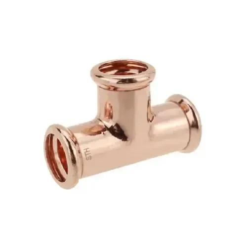 Pressfit M Profile Equal Tee, 15mm, M Profile, Pressfit