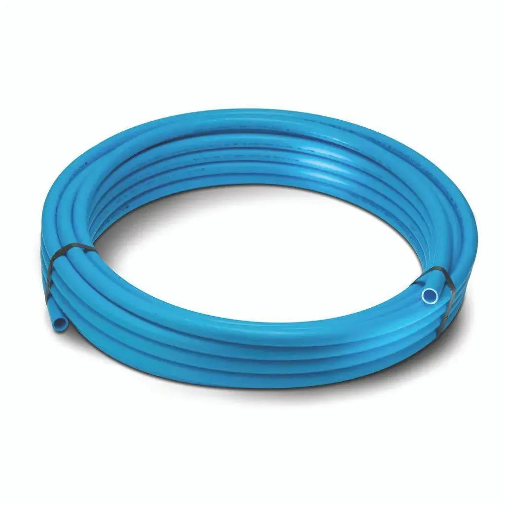 Blue Polyethylene MDPE U/G Pipe 32mmx50m Coil