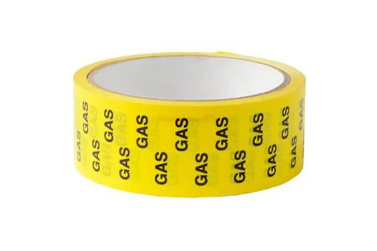 Gas Identification Tape - Length and Width 33m x 36mm