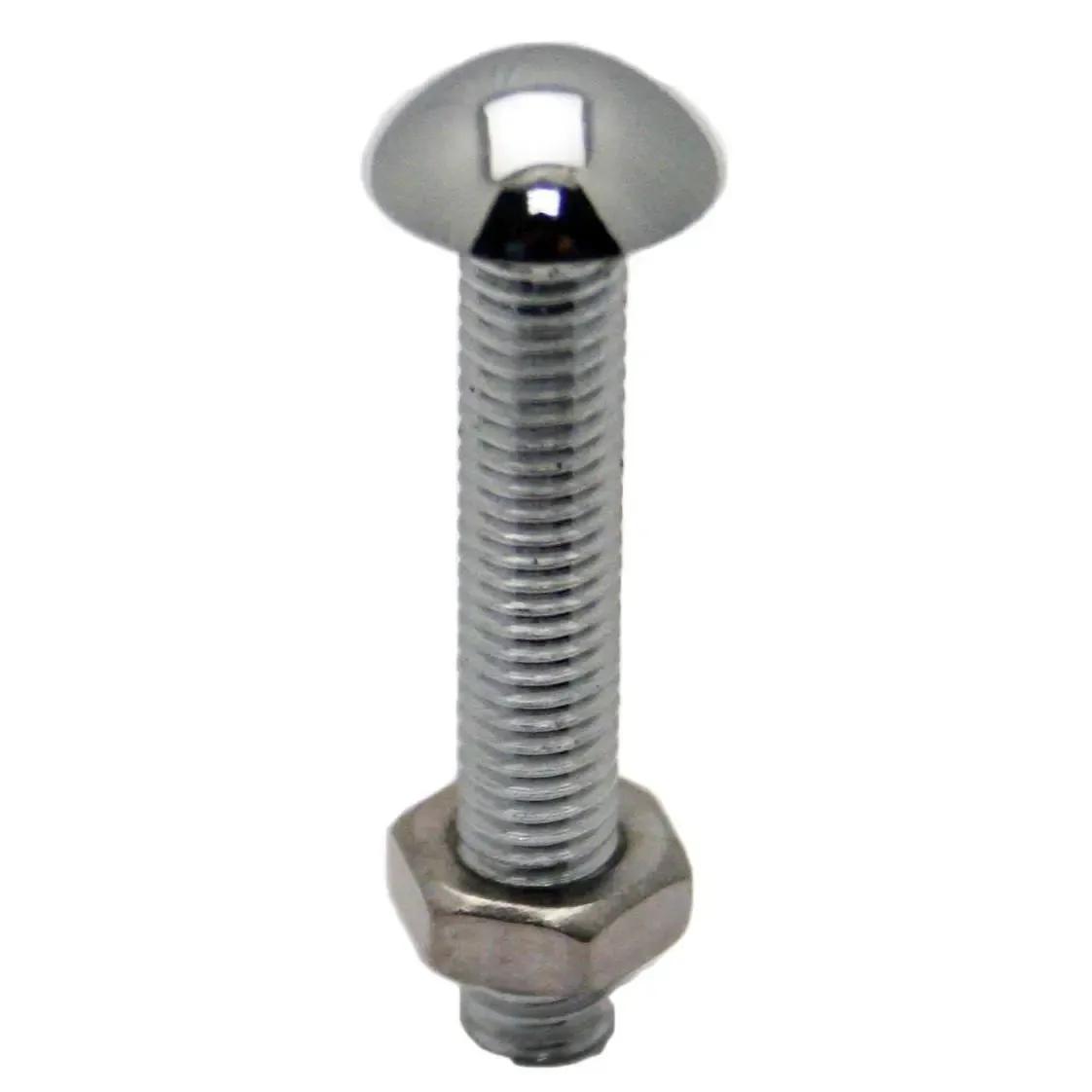 Domed Chain Hole Stopper - Chrome