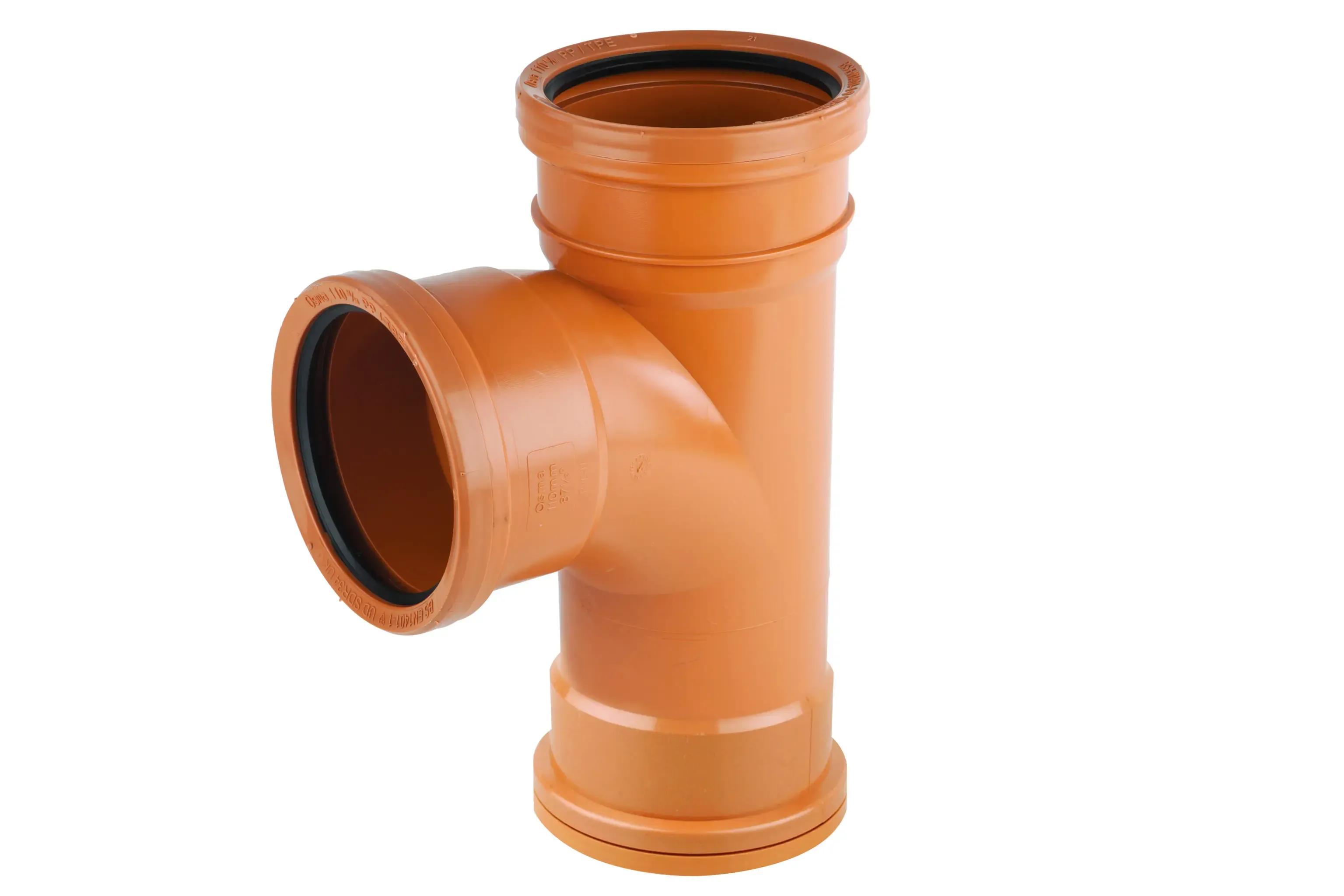 Drainage Equal Junction Double Socket 87 - 110mm