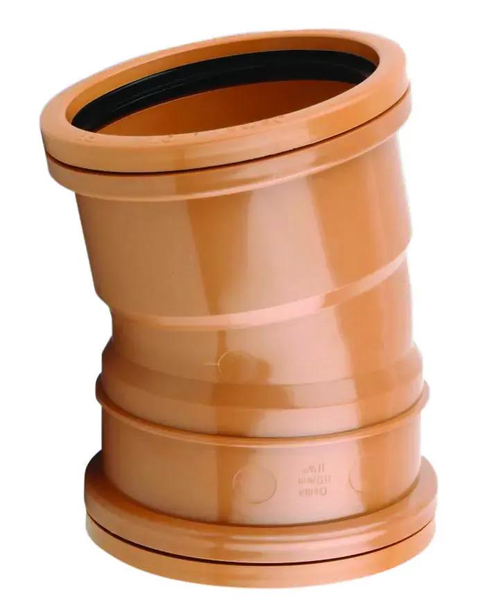 Double Socket Short Radius Bend 11.25° 110mm