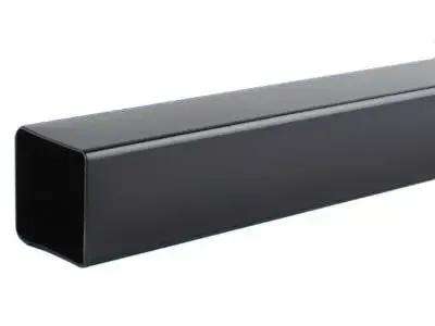 Square Down Pipe, 61mm, Black, 2.75m