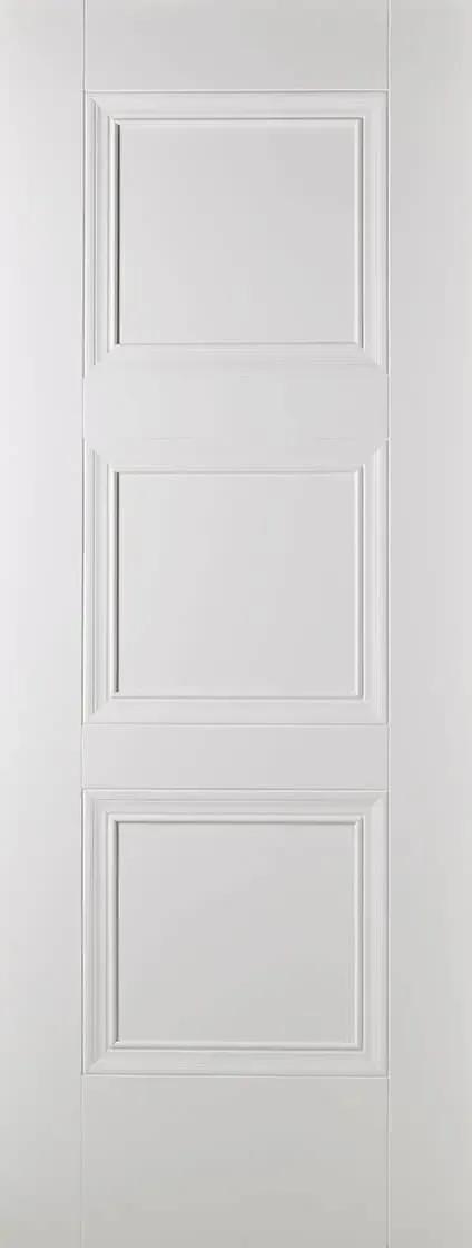 Amsterdam (LPD) White Primed Fire Door 78" x 27" AMSWHIFC27