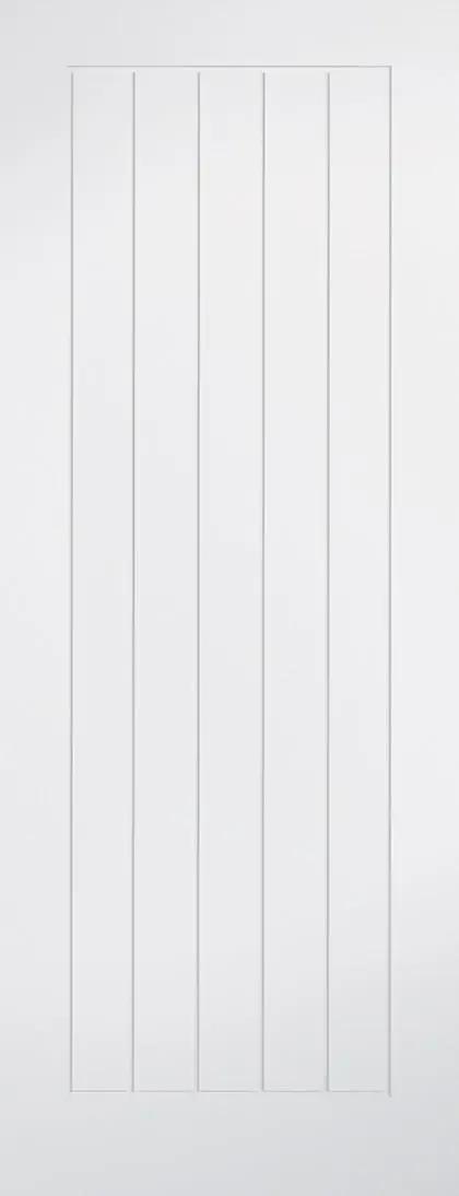 Mexicano (LPD) White Primed Fire Door 2040 x 926mm WFMEXFC926