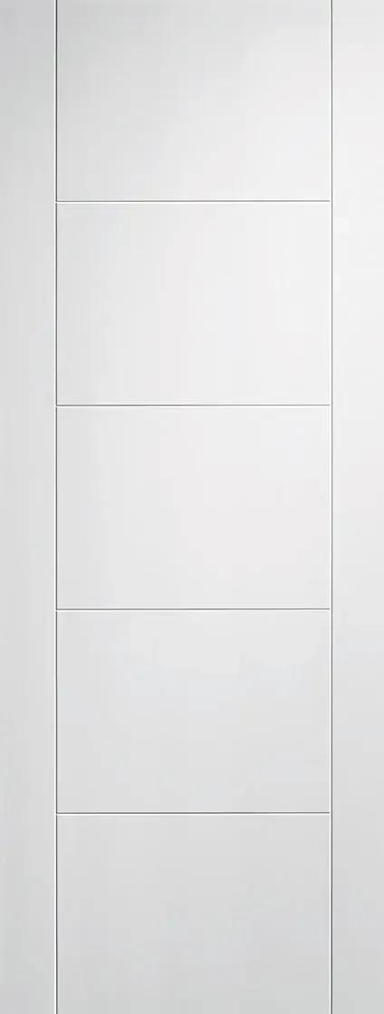 Vancouver (LPD) White Primed Door 2040 x 726mm WFVAN726