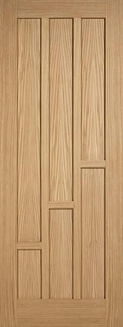 Coventry (LPD) Pre-finished OAK Fire Door 2040 x 726mm PFCOVOAK726