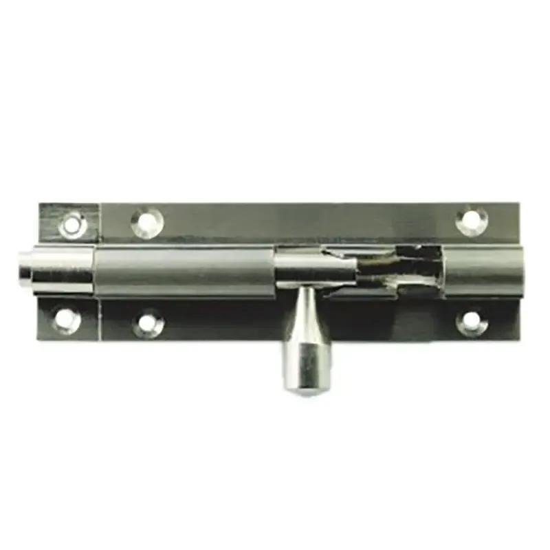 Barrel Bolt, Straight design, Satin Nickel finish, 75mm