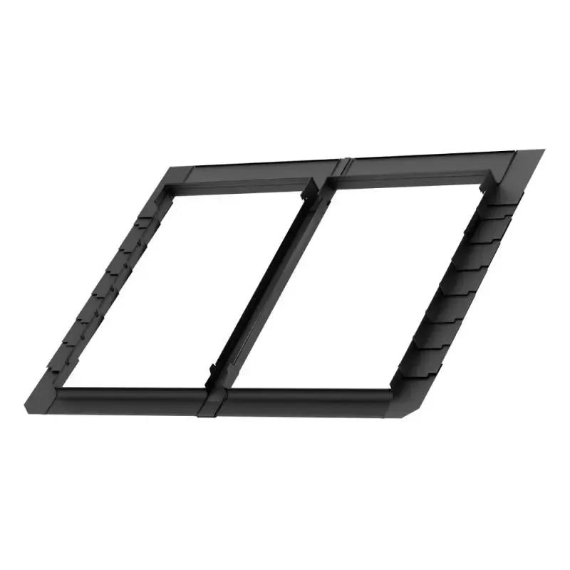 Velux EKL PK08 4021E Side-By-Side Slate Tile Flashing (≤8mm) 940 x 1400mm