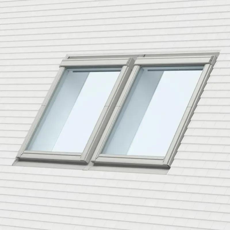 Velux EKP CK02 4021E Side-By-Side Plain Tile Flashing (≤14mm) 550 x 780mm