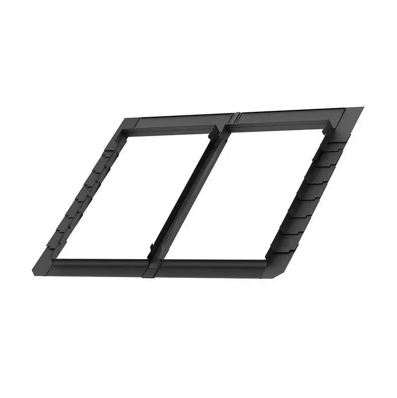 Velux EKN CK04 4021E Side-By-Side Slate Tile Flashing (≤8mm) 550 x 980mm