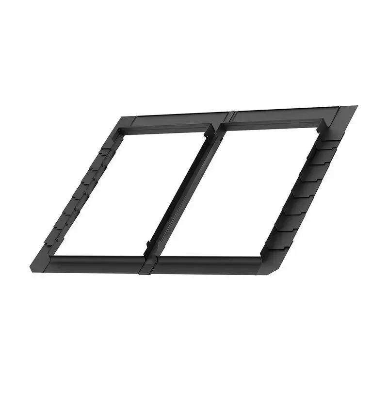Velux EKN SK06 4021E Side-By-Side Slate Tile Flashing (≤8mm) 1140 x 1180mm
