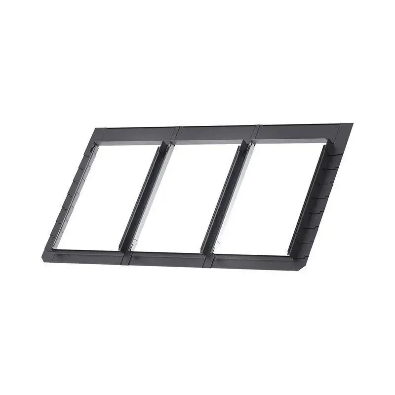 Velux EKL CK02 4031E Triple Slate Tile Flashing (≤8mm) 550 x 780mm