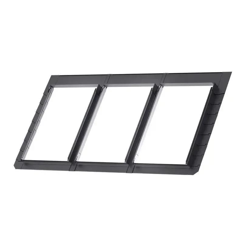 Velux EKL PK10 S0312 Classic Triple Slate Tile Flashing (≤8mm) 940 x 1600mm