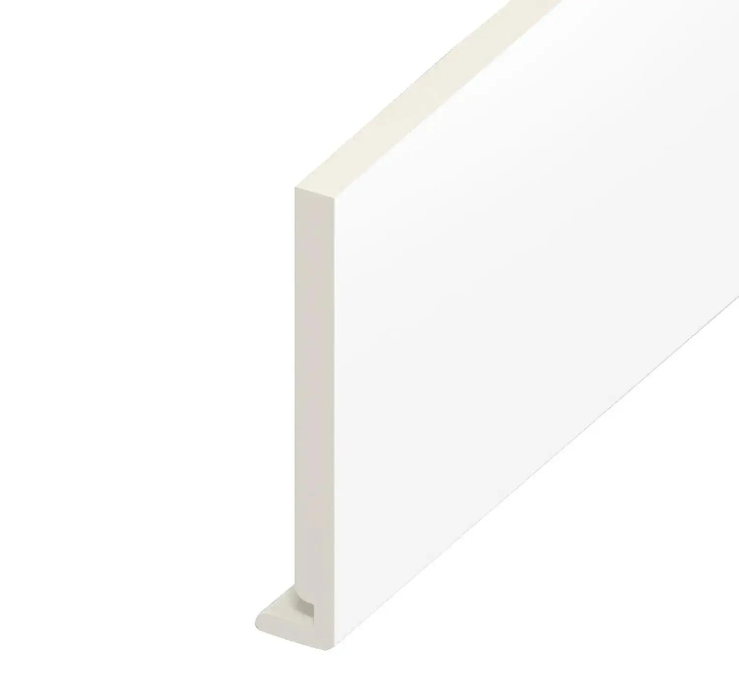 Fascia Board Square White 100 x 16mm x 5m