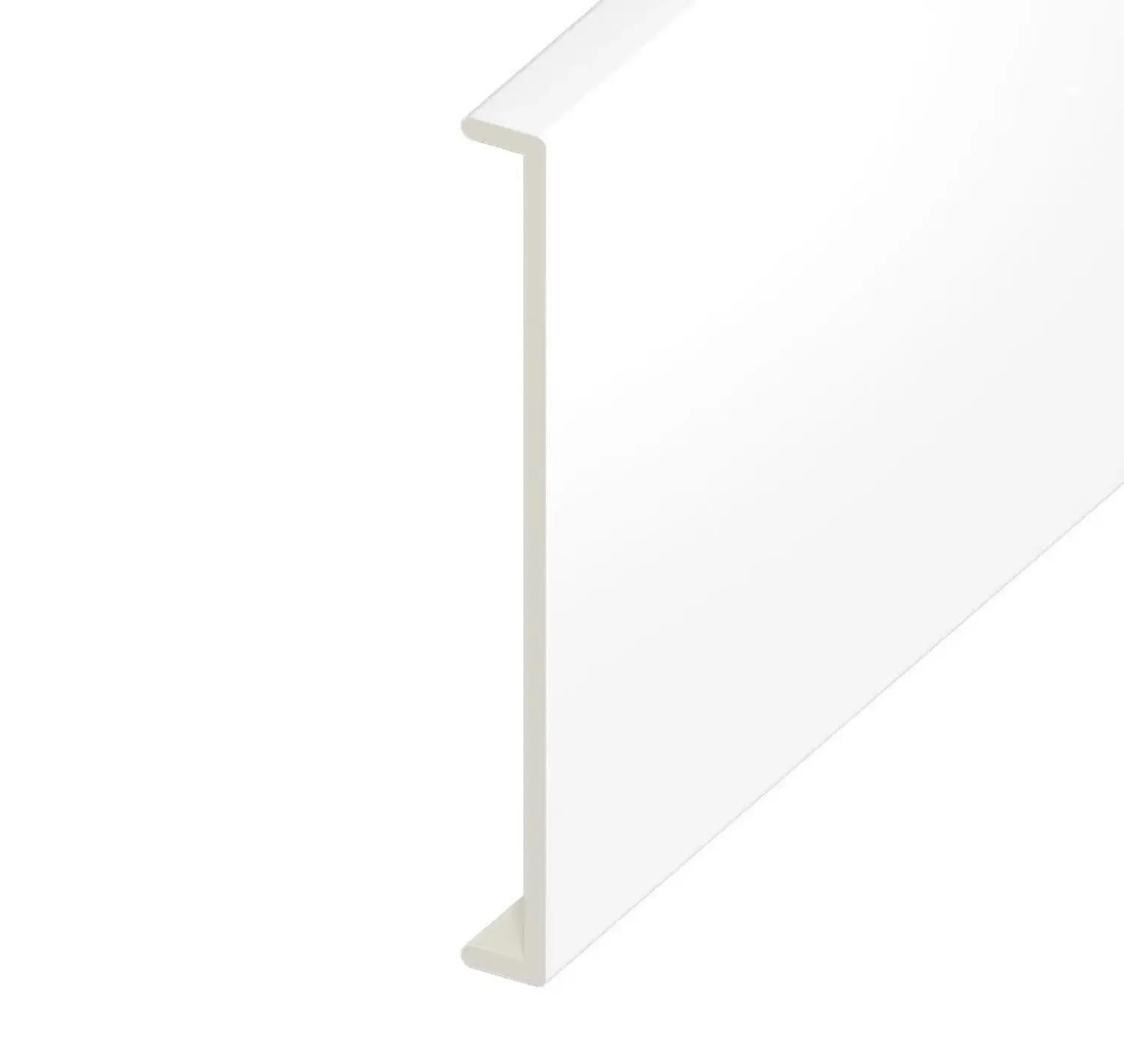 Fascia Capping Board Double Ended Square White 405 x 9mm x 5m