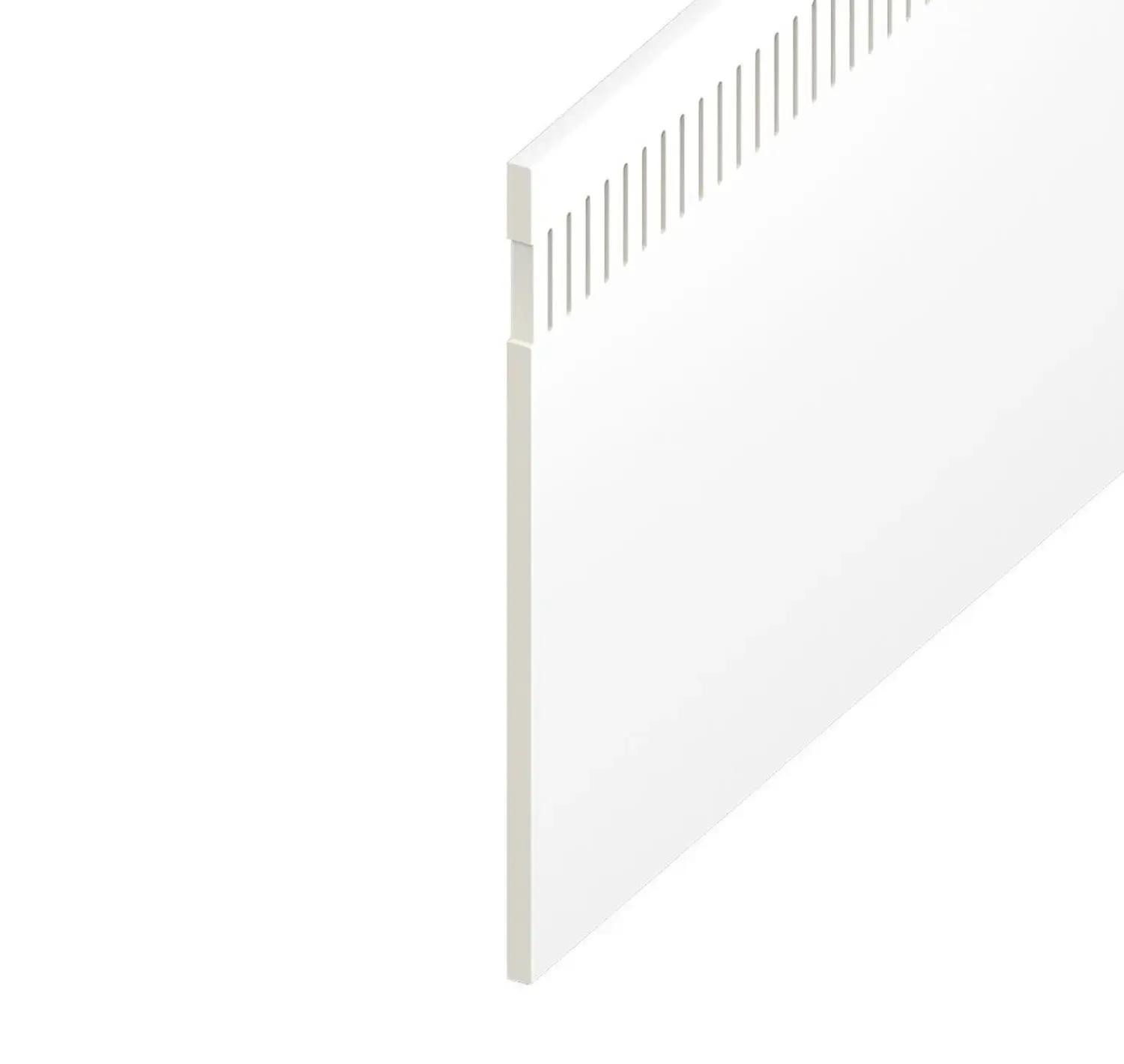 Soffit Board 10mm Vented White 200 x 9mm x 5m