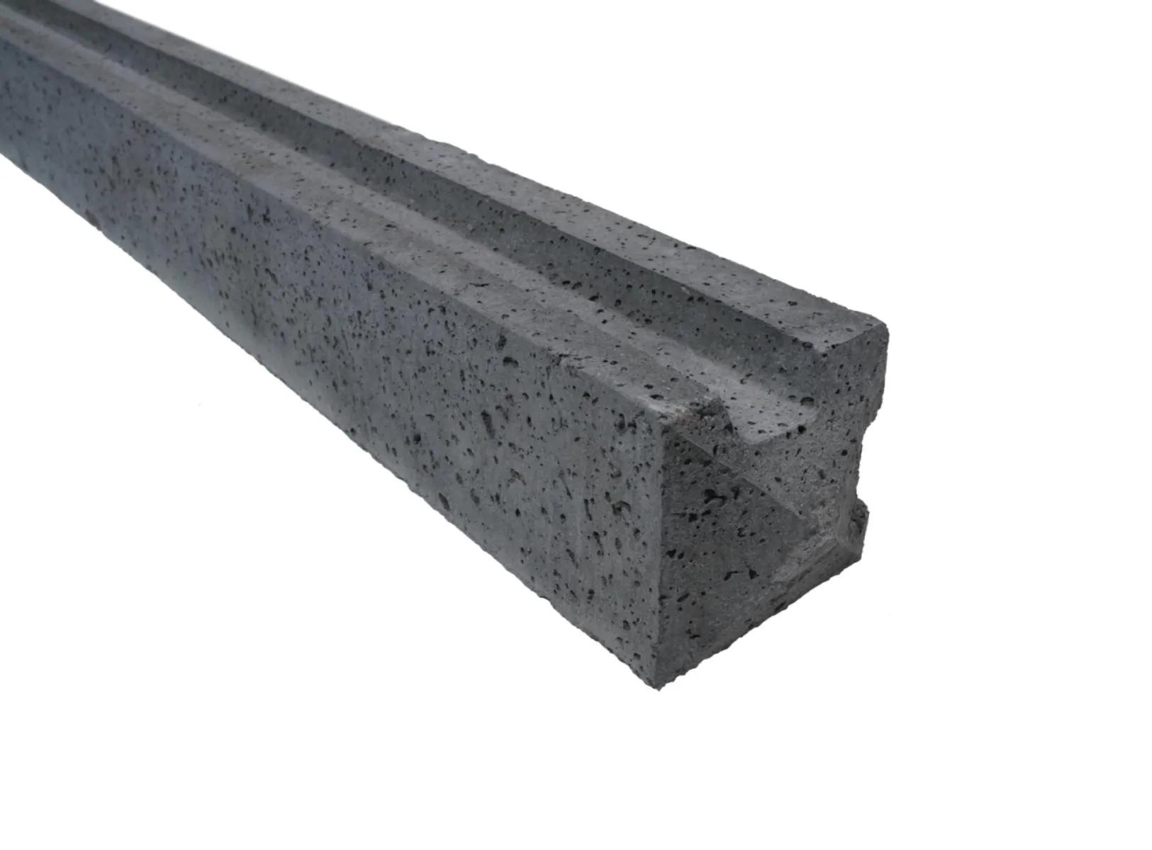 Slotted Corner Concrete Fence Post 2745mm (9ft)