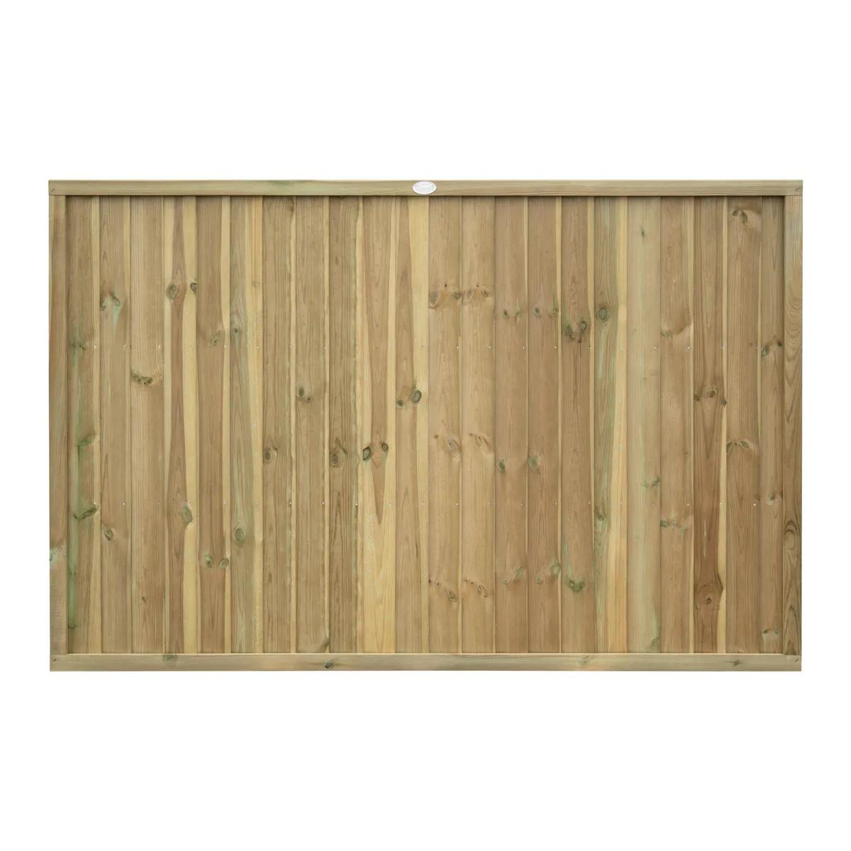 Superior Closeboard Fence Panel Green 1830 x 900mm (3x6ft)
