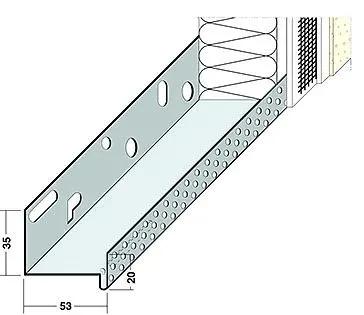 Wemico 90606 60mm Aluminium Starter Track Profile (Qty.10)