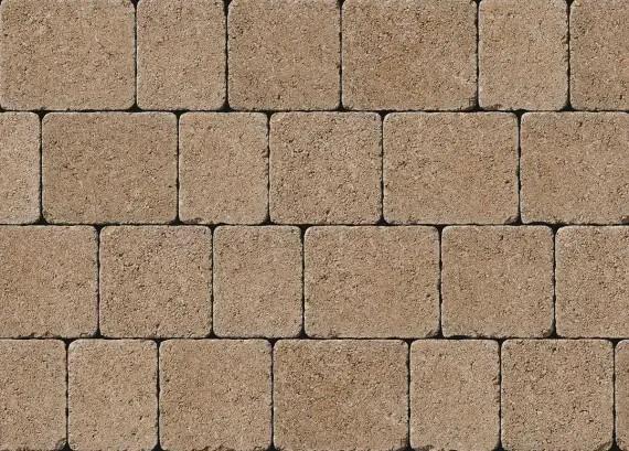 Tobermore Tegula Trio Paving Block 50mm Golden Mixed Size (13.65m²)