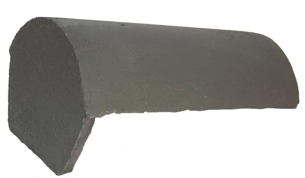 Redland Half Round Ridge Block-End Slate Grey