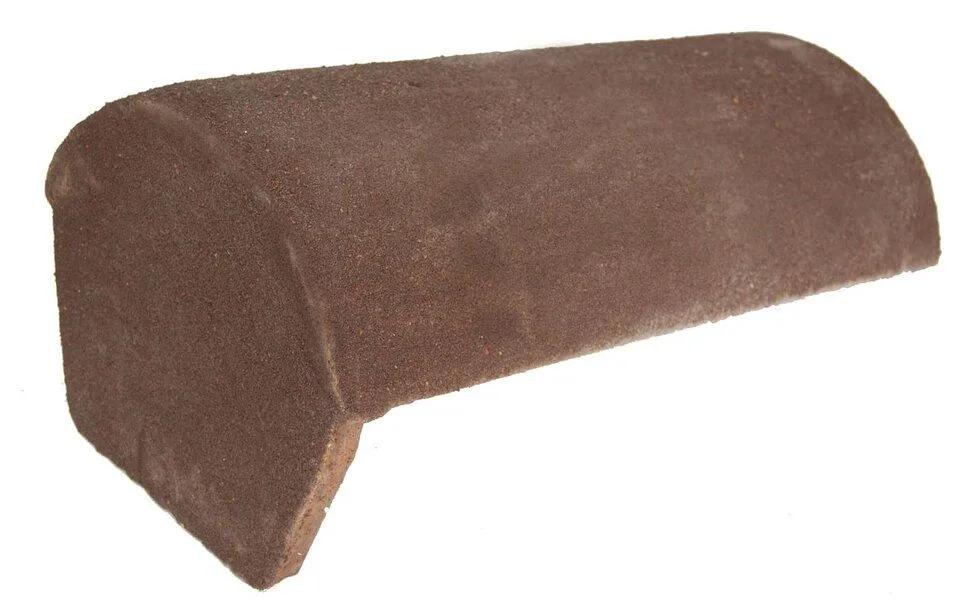 Redland Half Round Ridge Block-End Brown