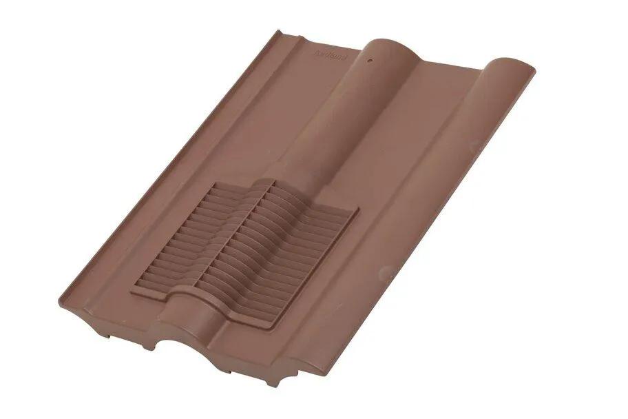 Redland 50 Double Roman Rapid Roof Vent Brown