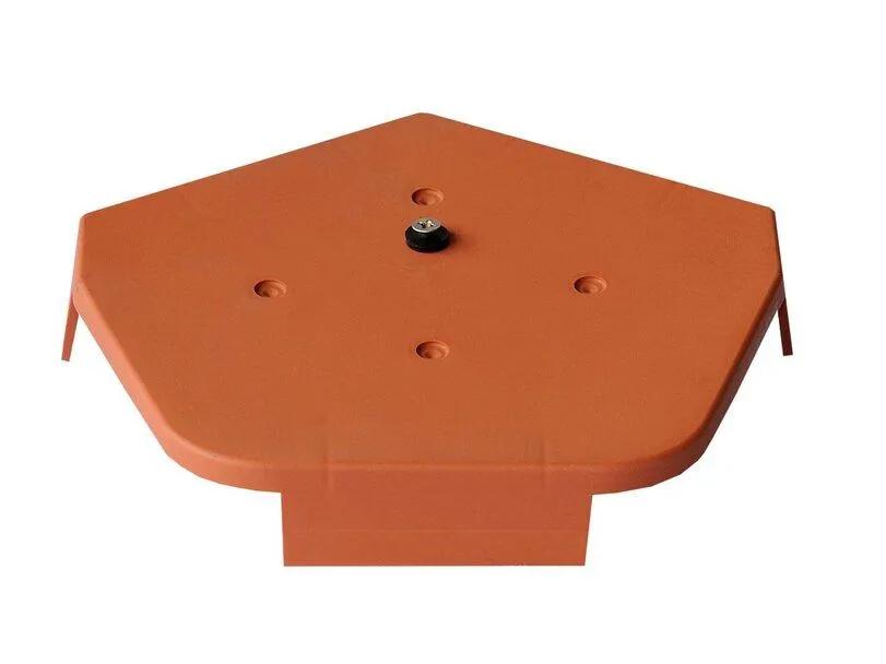Redland Universal Angle Ridge End Cap Terracotta