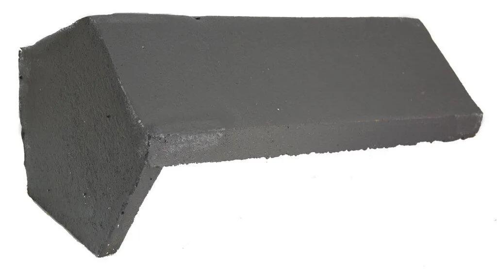 Redland Universal Angle Ridge Block End Charcoal Grey