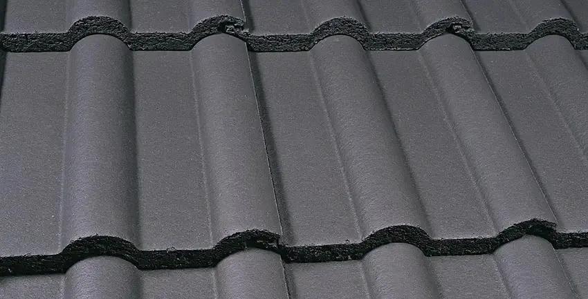 Marley Double Roman Smooth Grey Roof Tile MA10328
