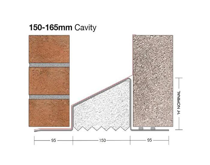 Birtley CB150 Standard Duty Cavity Wall Lintel 1800mm