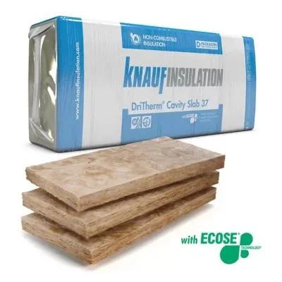 Knauf DriTherm® Cavity Slab 37 125mm – 455mm x 1200mm (3.28m²)