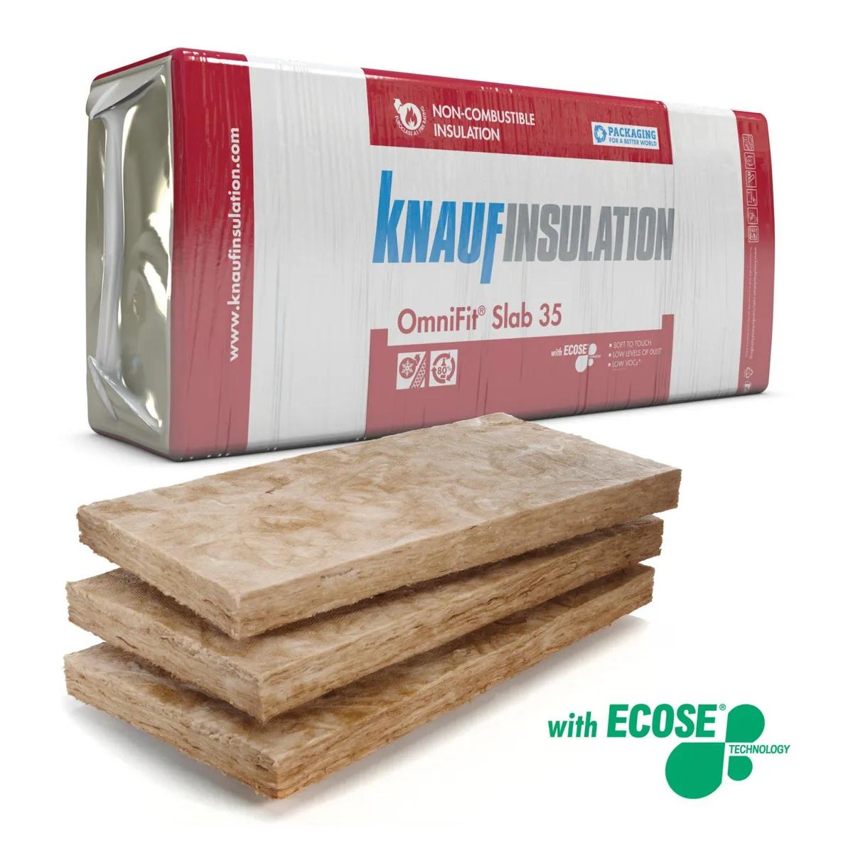 Knauf OmniFit® Slab 35 150mm – 600mm x 1200mm (2.88m²)