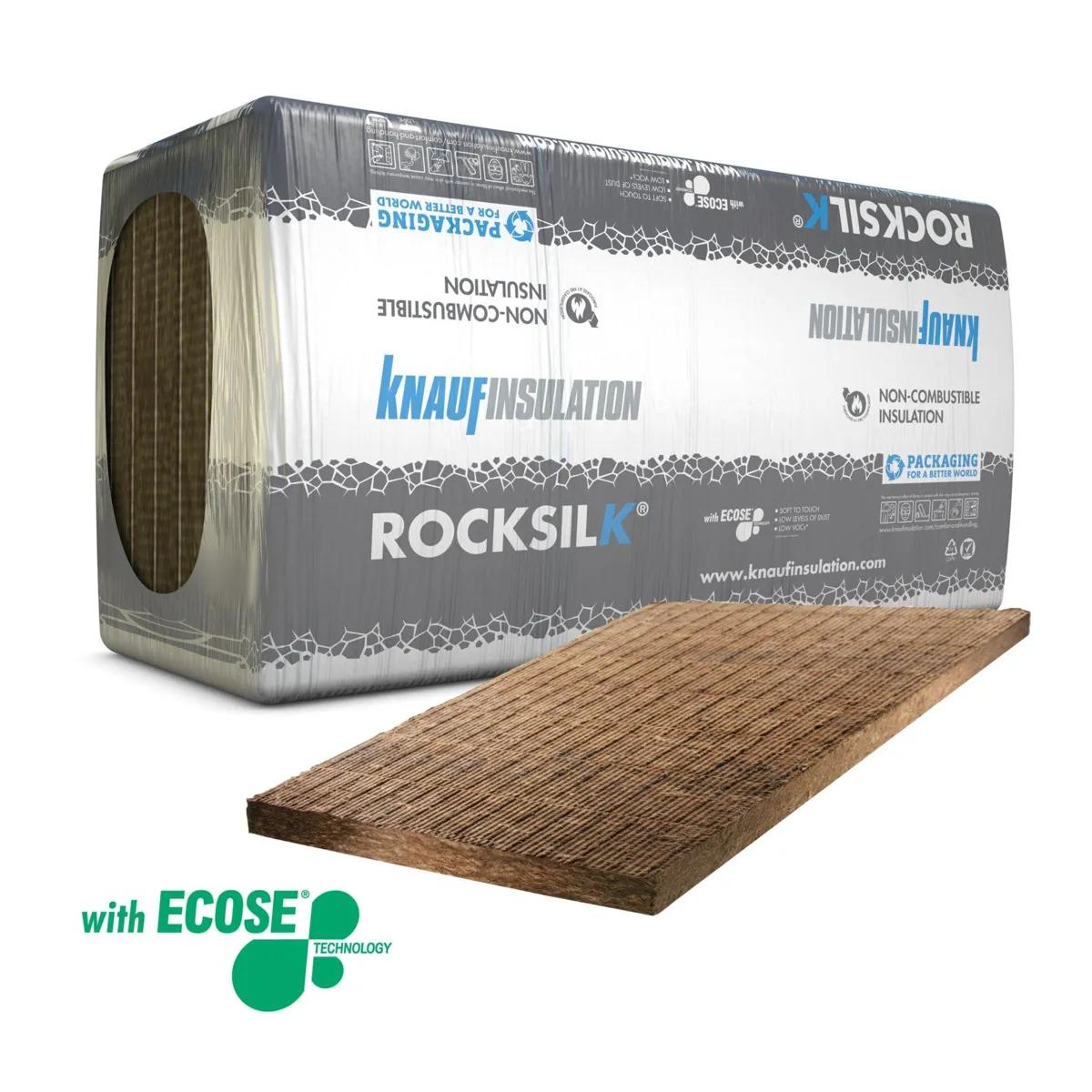 Knauf Rocksilk® Acoustic Floor Slab Plus 25mm – 600mm x 1000mm (4.8m²)