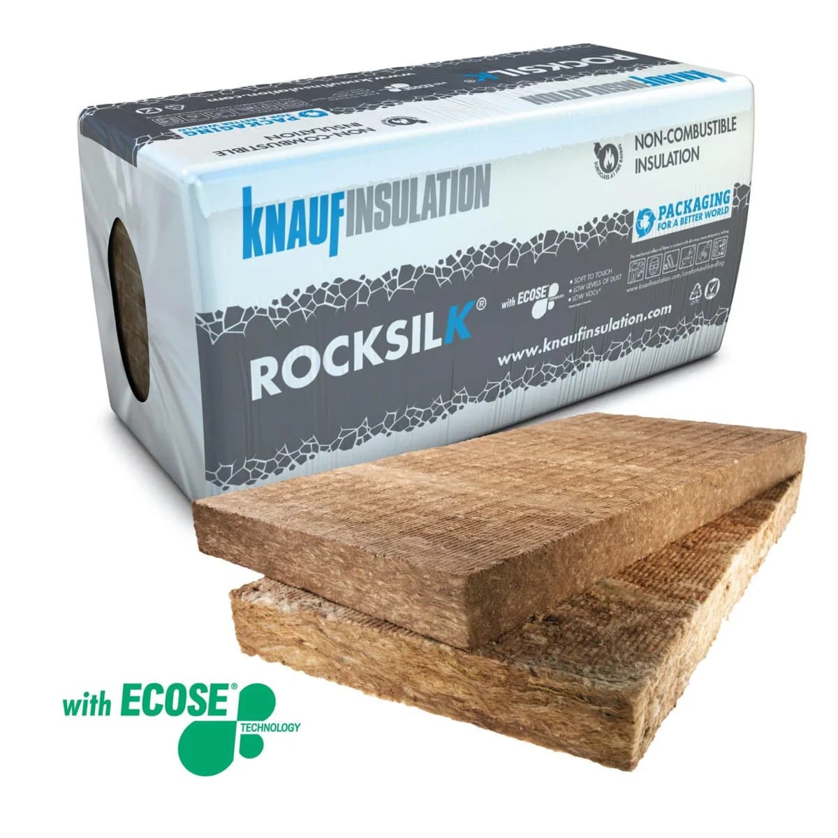 Knauf Rocksilk® Flexible Slab 140mm – 600mm x 1200mm (2.16m²)