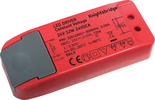 IP20 24V 12W LED Driver – Constant Voltage