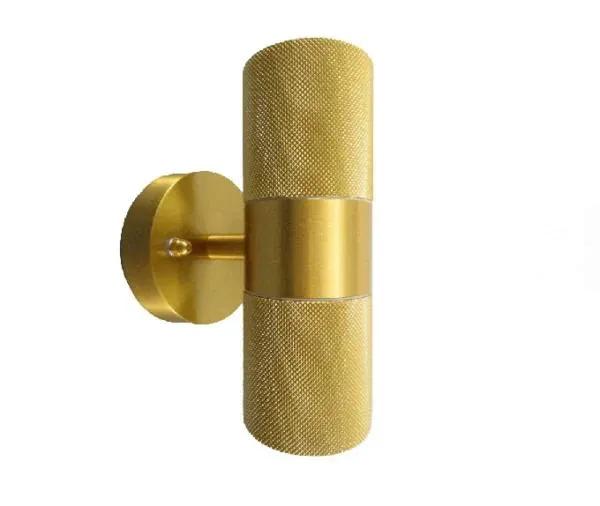 Save Light GU10 UP / Down Wall Light KNURL-GOLD (Gold)