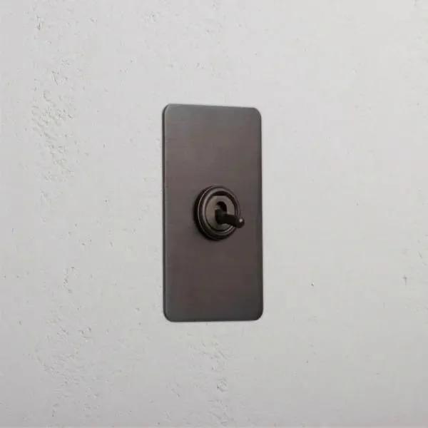 Corston 1G Architrave Two Way Toggle Switch (Bronze)