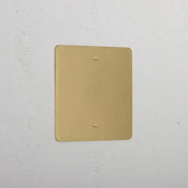 Corston 1G Blank Plate (Antique White Brass)