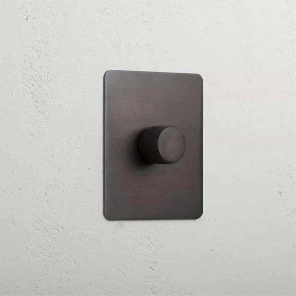 Corston 1G Two Way Dimmer Slimline Switch (Bronze)
