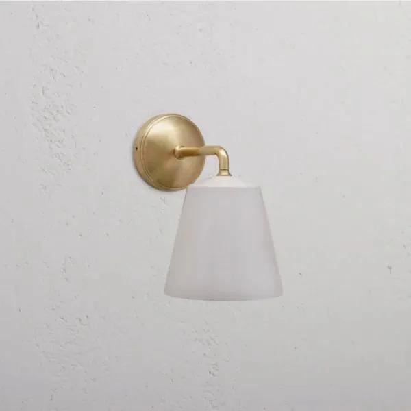 Corston Richmond Medium Wall Light Fine Porcelain (Antique Brass)