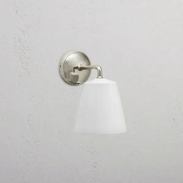Corston Richmond Medium Wall Light Fine Porcelain (Polished Nickel)