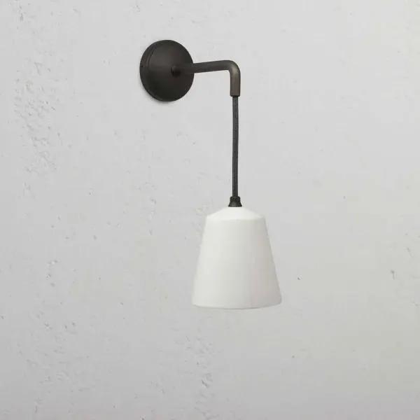 Corston Richmond Small Hanging Wall Light Fine Porcelain (Bronze)