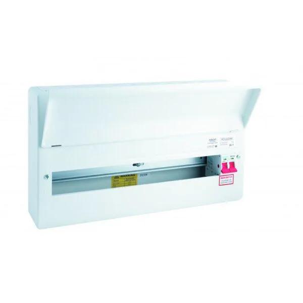 Niglon Protego PCU2220M 20 Way Consumer Unit with 100A Mains Switch