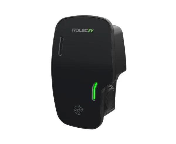 Rolec Zura Smart EV Charger – 1 x up to 7.4kw Type 2 Socket – Black ROLEC3020B