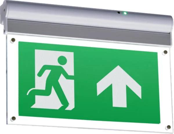 230V IP20 Wall or Ceiling Mounted LED Emergency Exit Sign