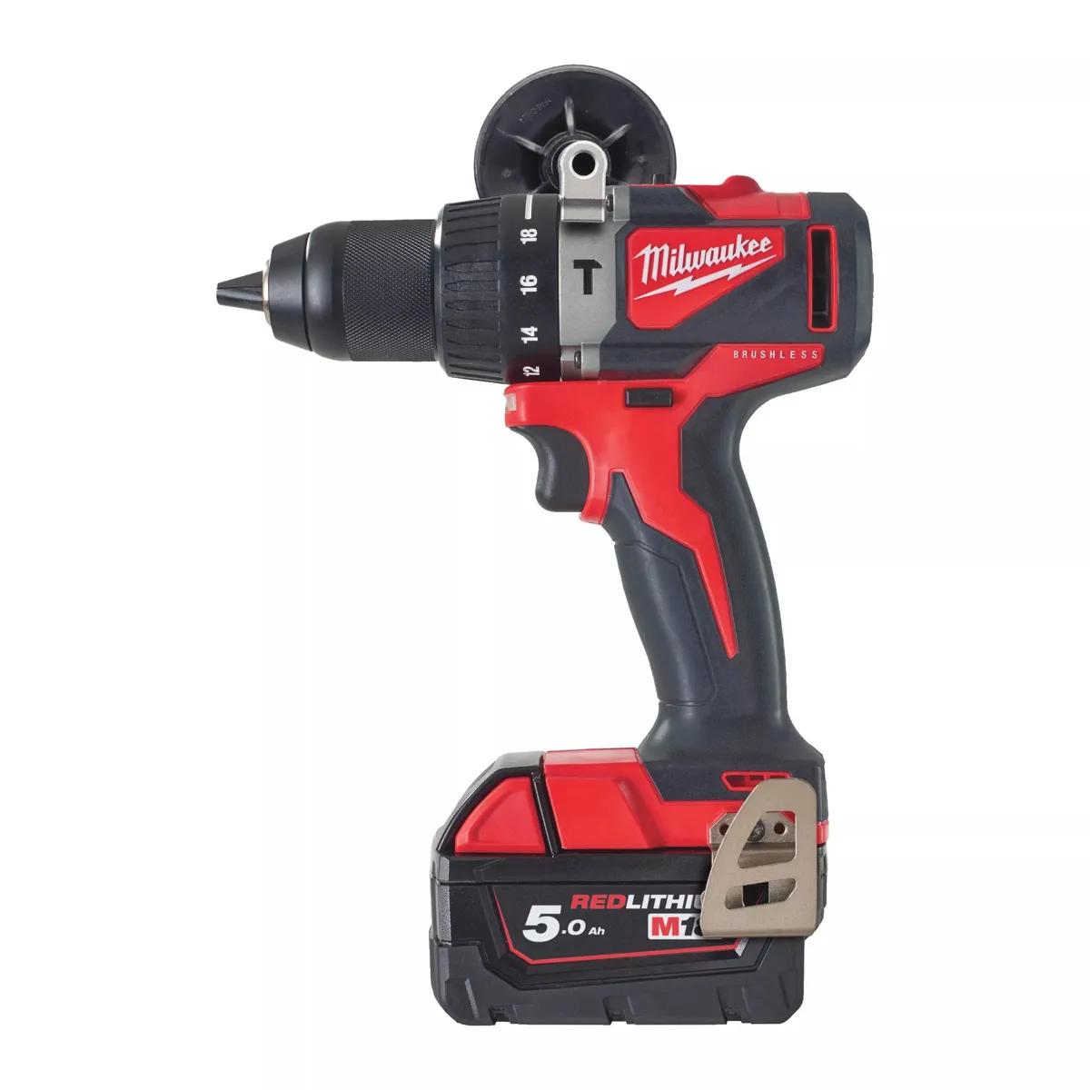 Milwaukee M18BLPD2-502X M18 Brushless Percussion Drill (2x5ah)