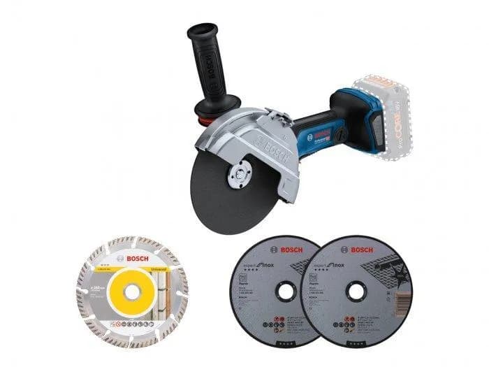 Bosch GWS 18V-180 PC BITURBO Brushless 180mm Angle Grinder Body Only