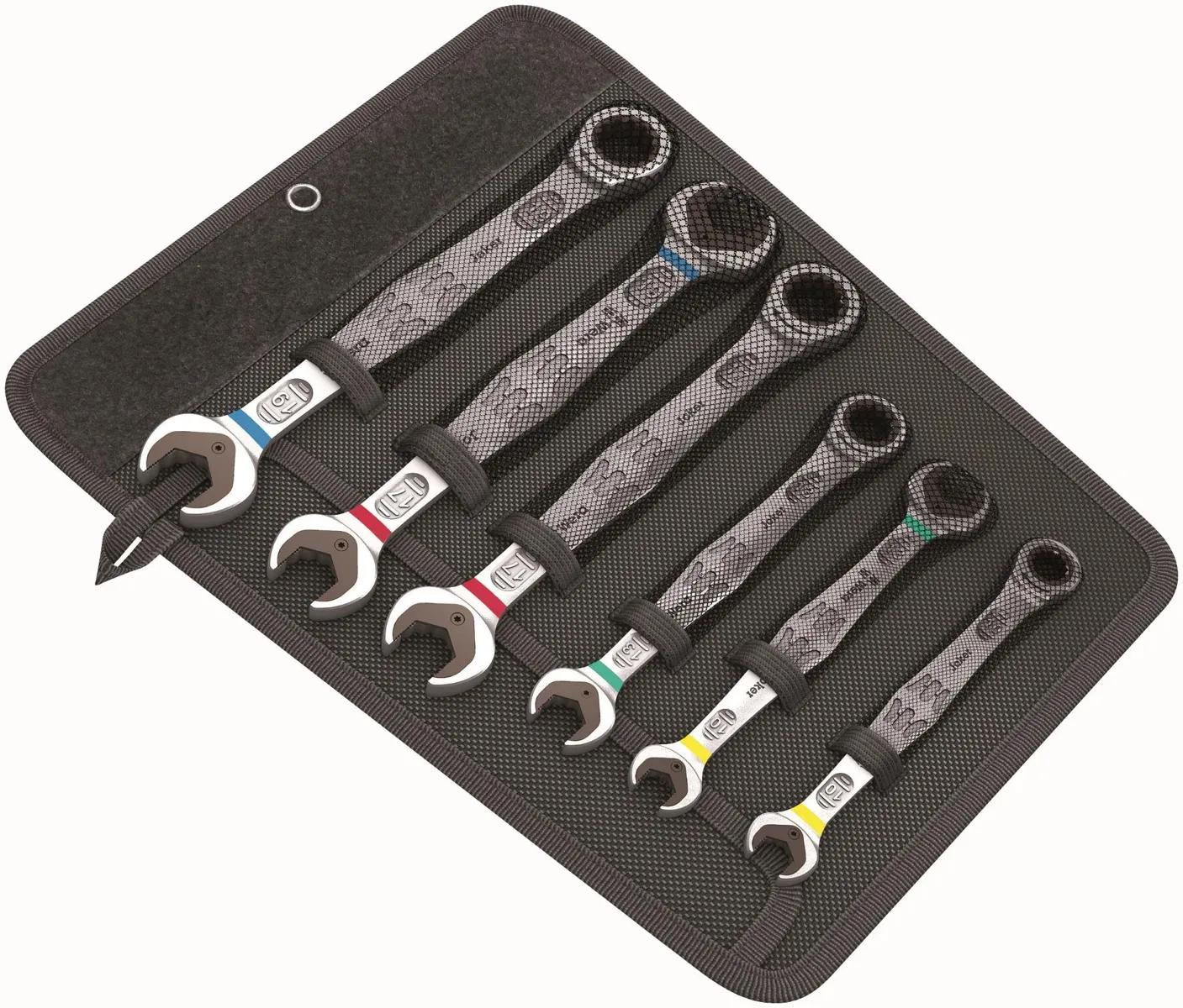 Wera Joker Combination Double Open-Ended Wrench 6 Piece Set